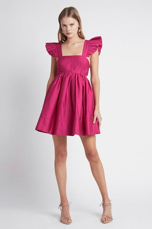 Midsummer Mini Dress Carmine