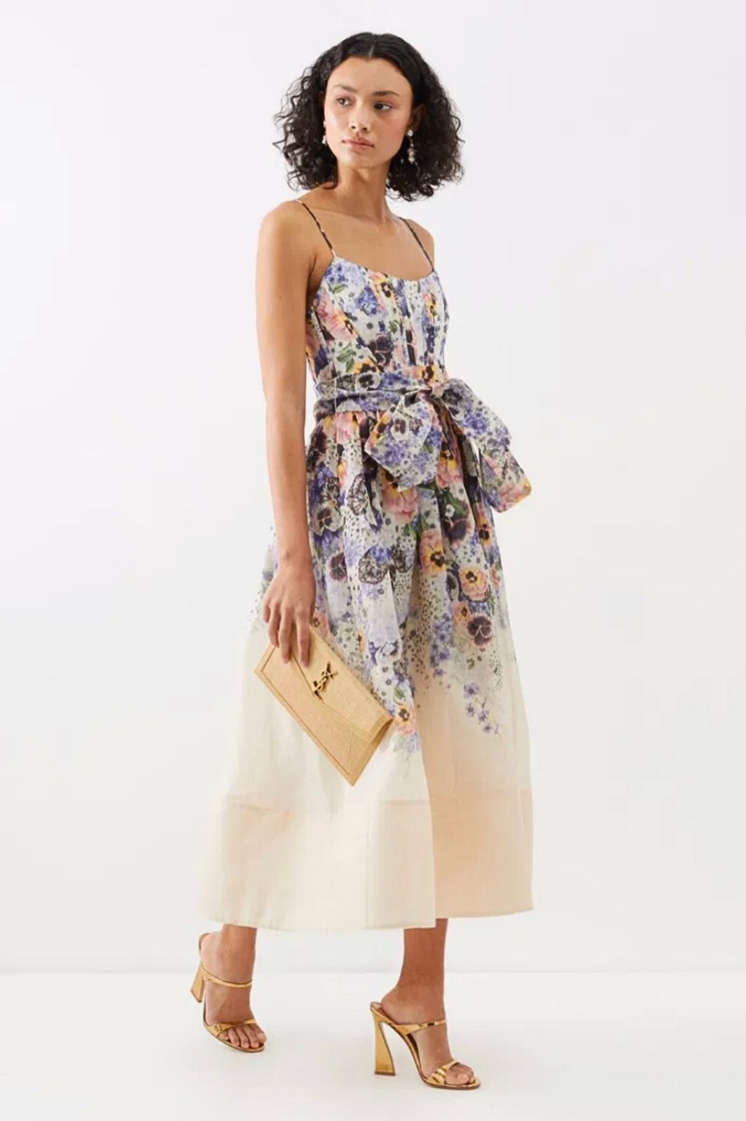 Tama Corset Midi Dress