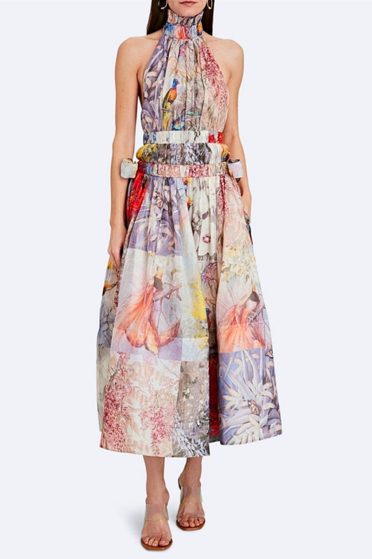 Botanica Halter Gown