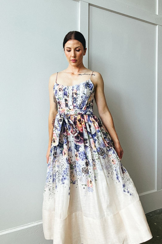 Tama Corset Midi Dress