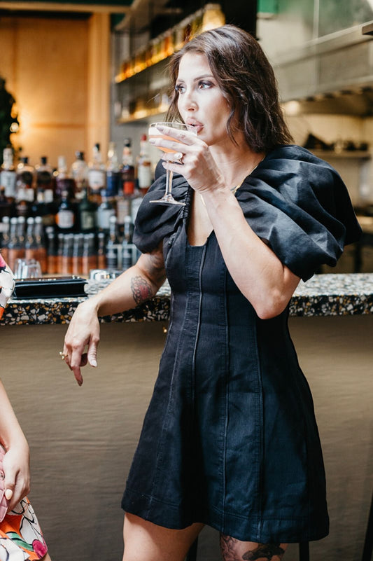 Admiral Butterfly Mini Dress