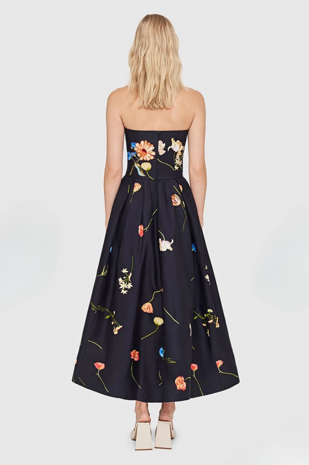 The Fields Bustier Midi Dress
