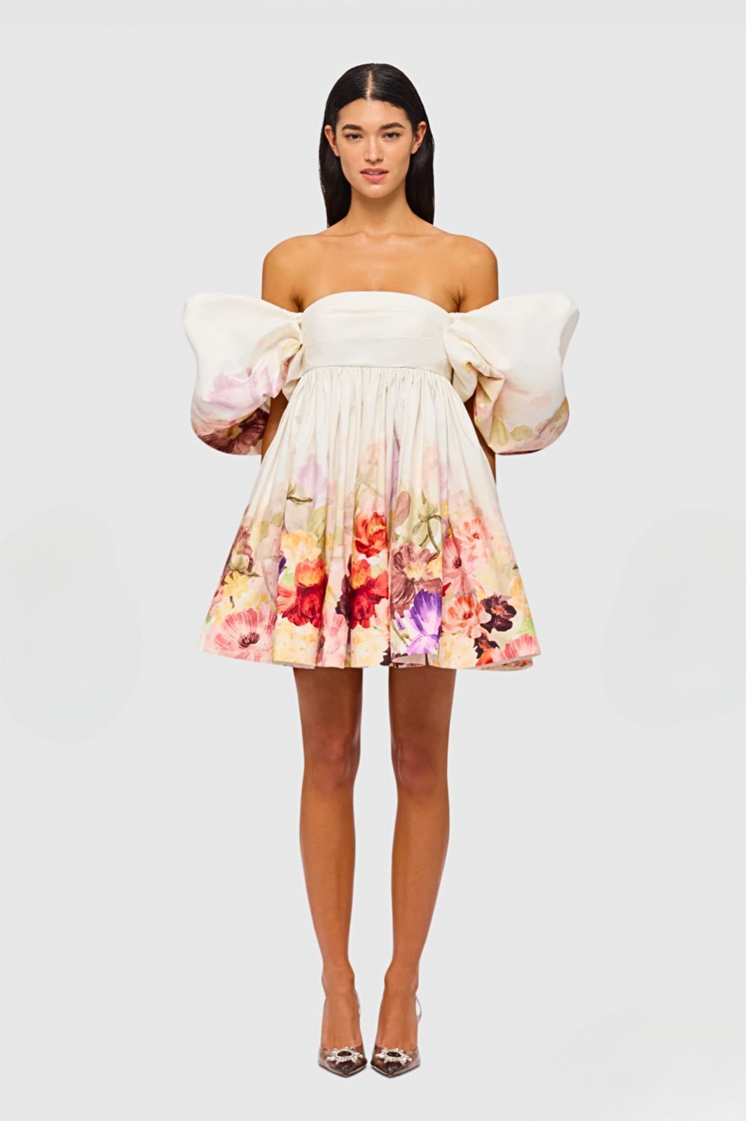 Eloise Puff Sleeve Mini Dress