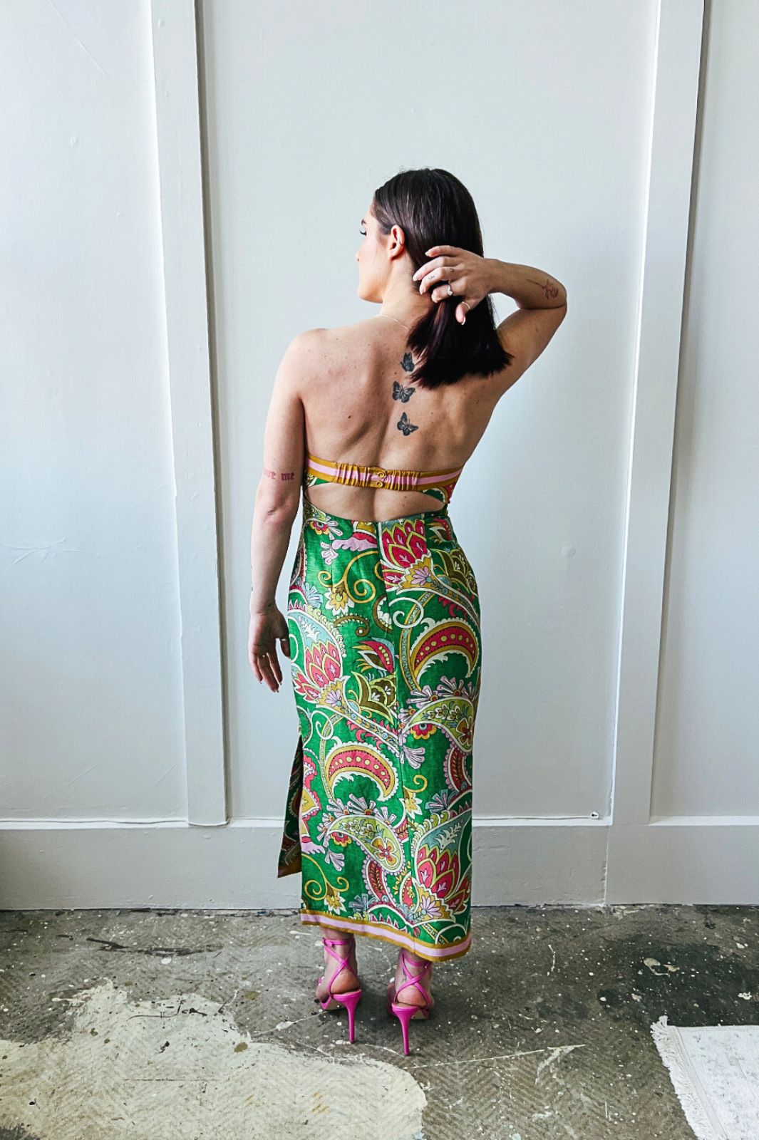 Marion Bodice Midi Dress