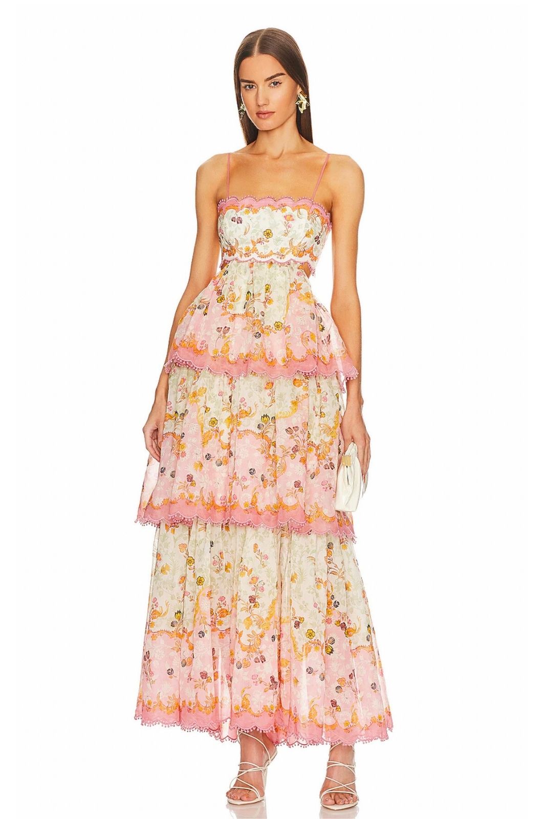 Laurel Frill Midi Dress