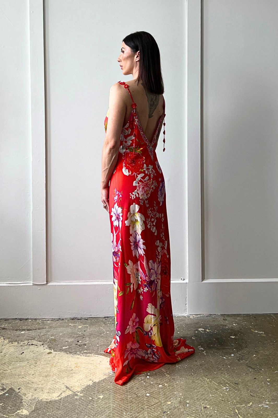 Kiss and Tell Full Length Bias Slip Dress