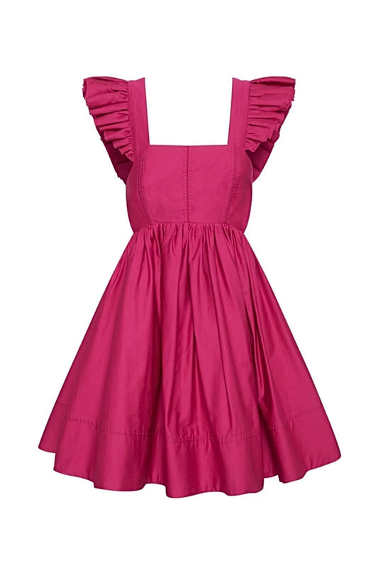 Midsummer Mini Dress Carmine