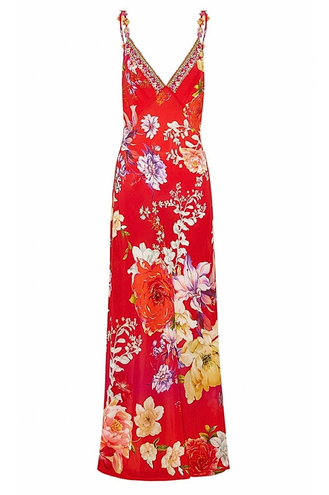 Kiss and Tell Full Length Bias Slip Dress