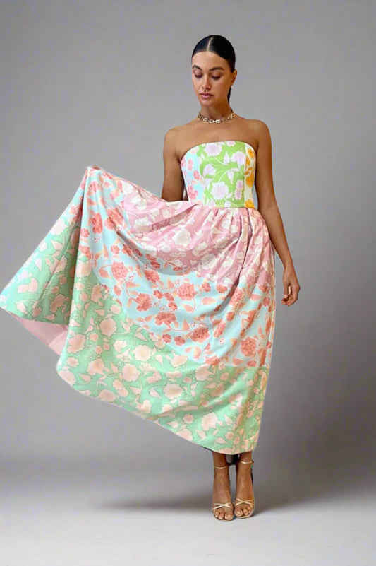 Ana Halterneck Maxi Dress