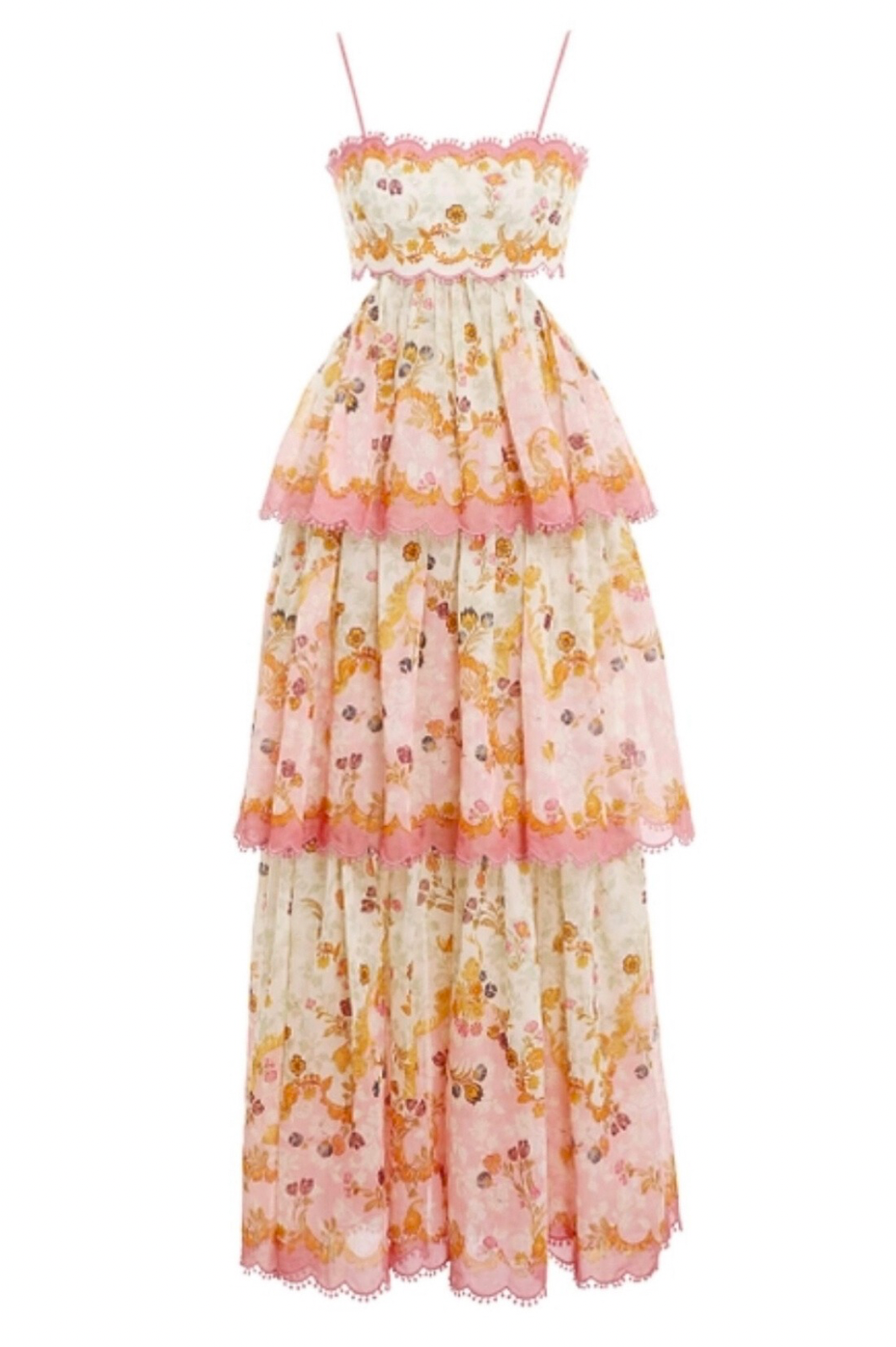 Laurel Frill Midi Dress