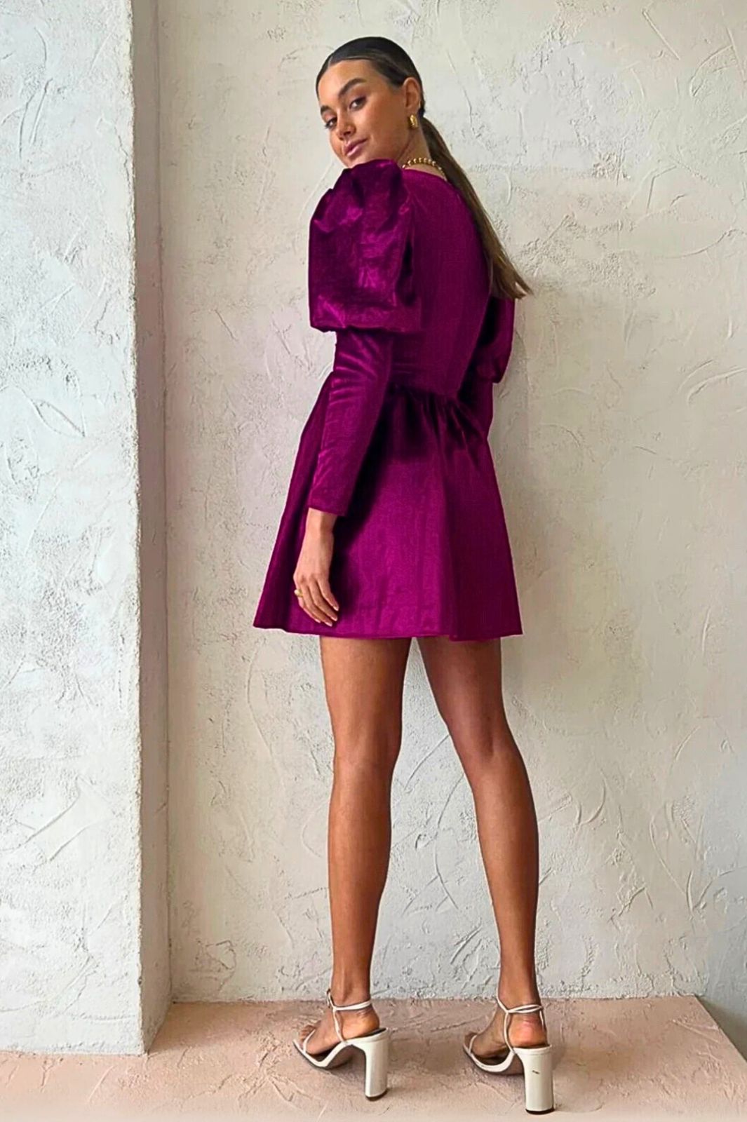 Rosario Puff Sleeve Mini Dress