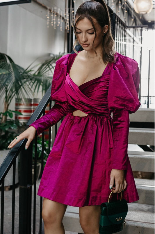 Rosario Puff Sleeve Mini Dress