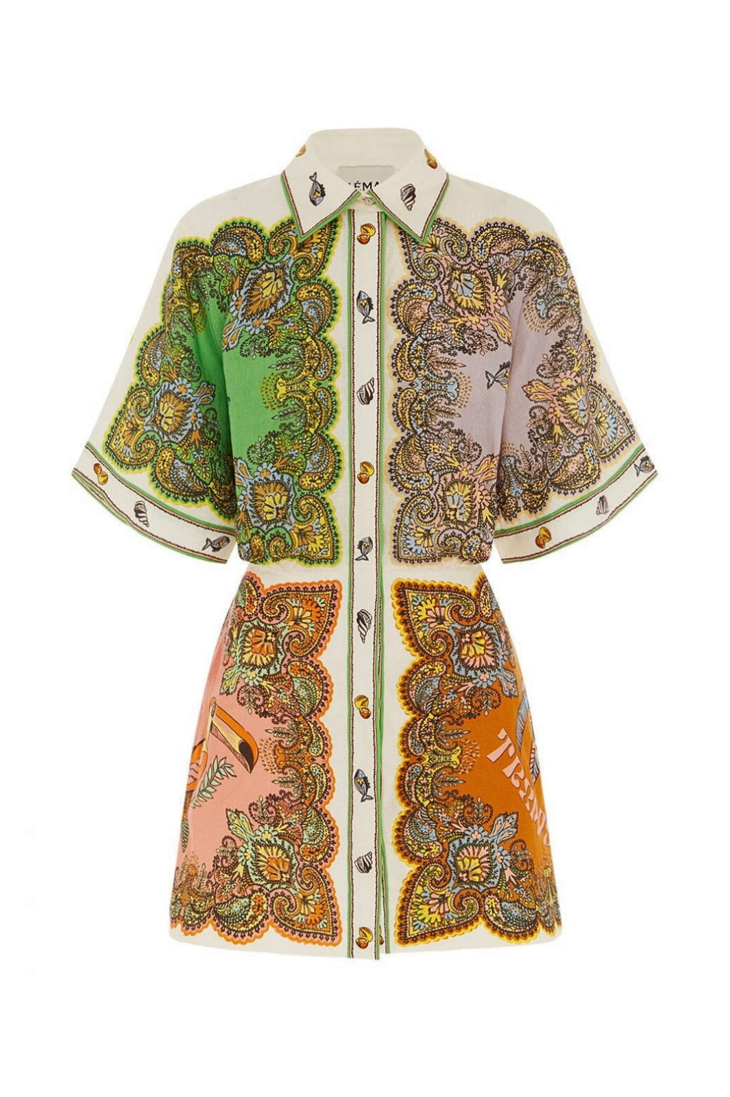 alemais trippy troppo mini dress Alemais Trippy Troppo Mini Dress Multi Size AU 14 & 16
