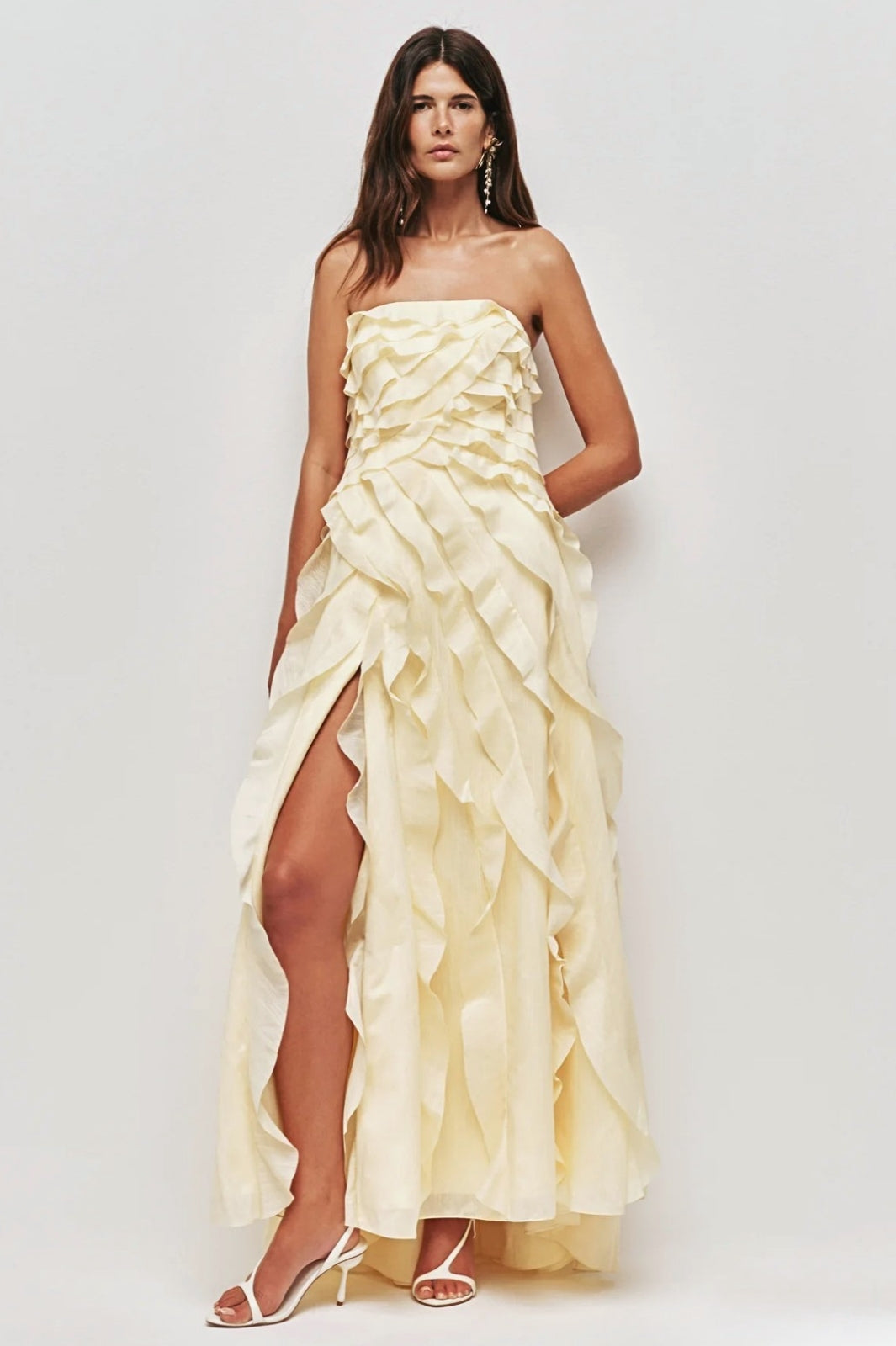 Allairie Gown Butter Yellow