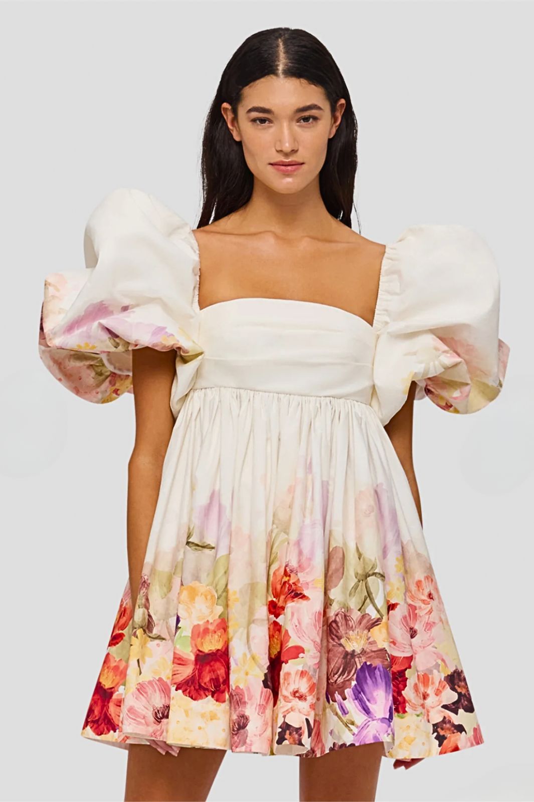 Eloise Puff Sleeve Mini Dress