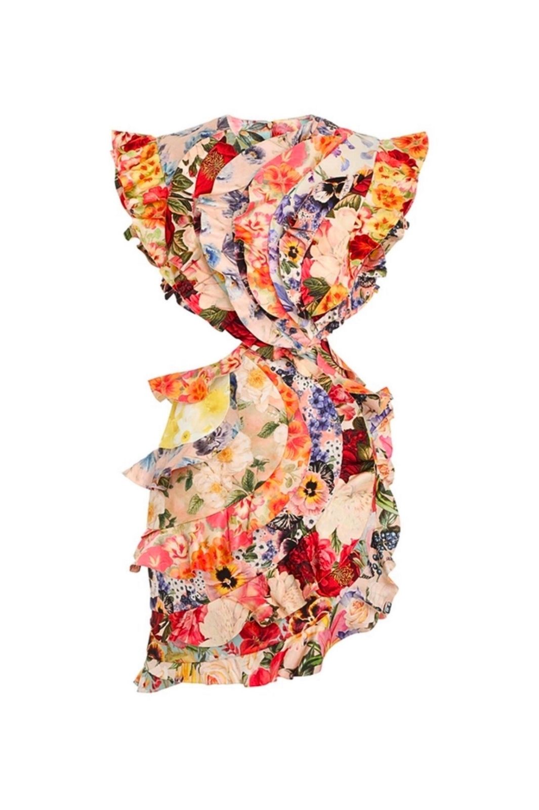 Wonderland Frill Mini Dress