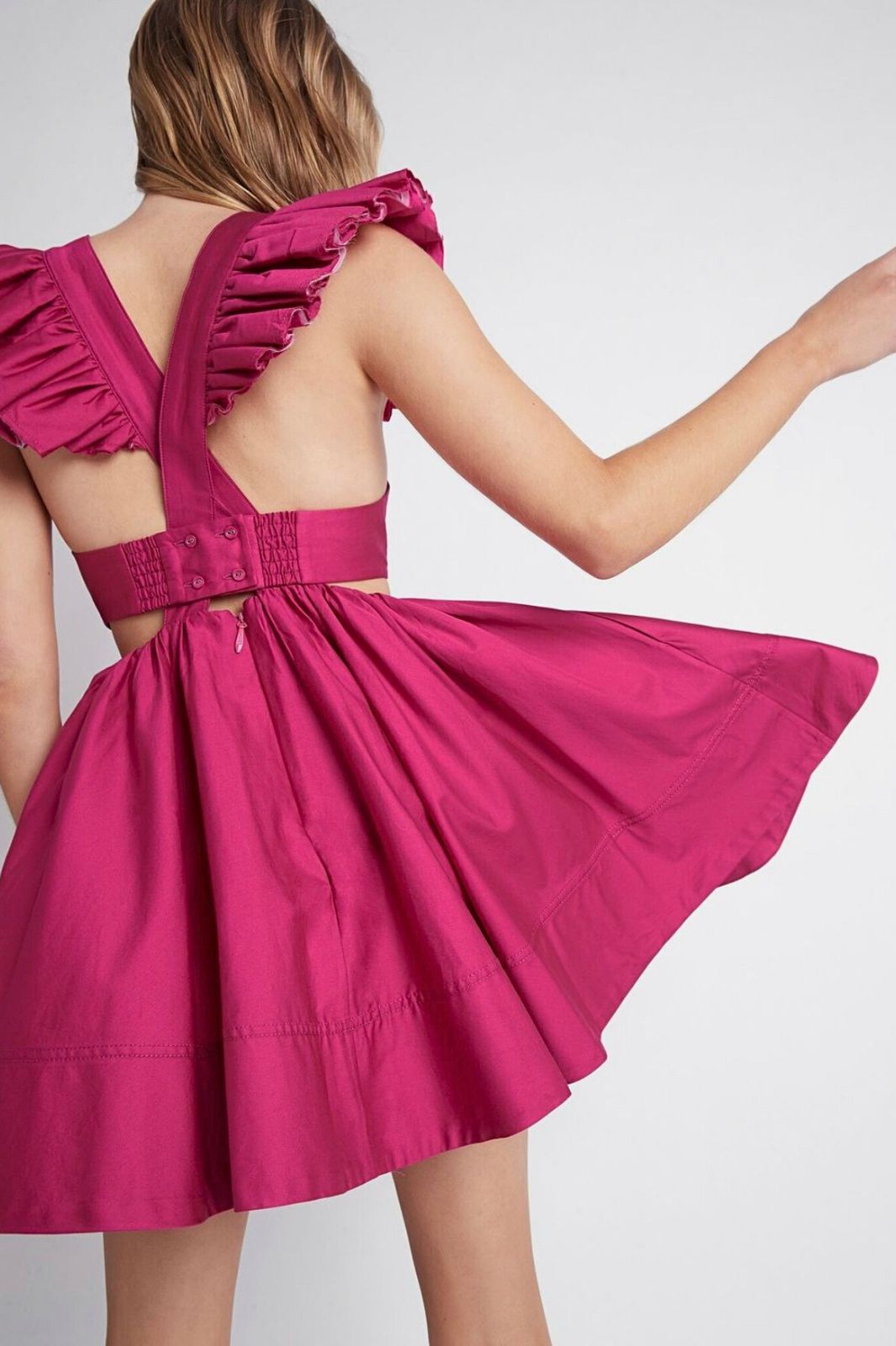 Midsummer Mini Dress Carmine