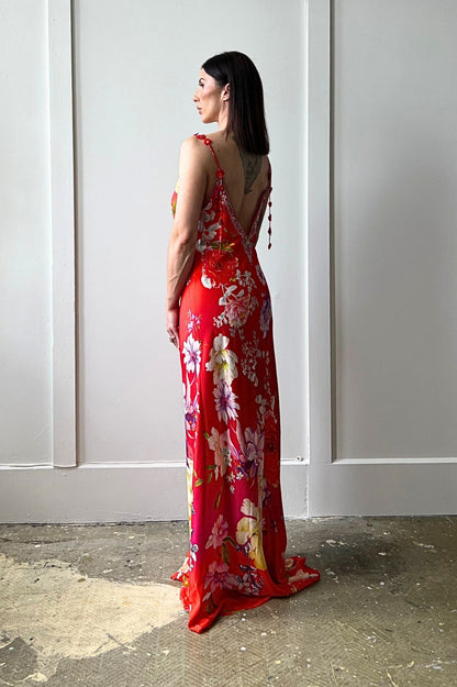 Kiss and Tell Full Length Bias Slip Dress