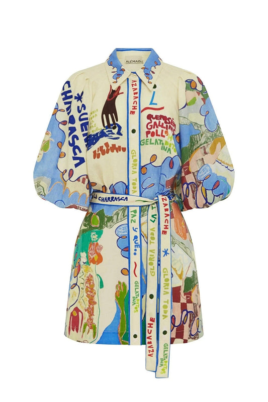Nadia Mini Shirt Dress