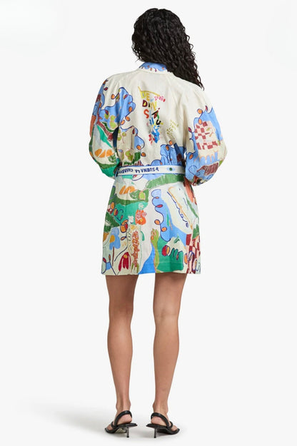 Nadia Mini Shirt Dress