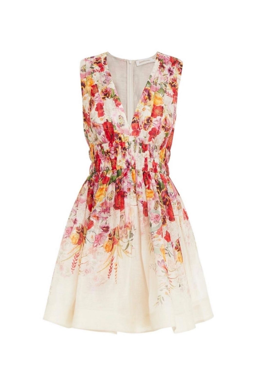 Wonderland V-neck Mini Dress