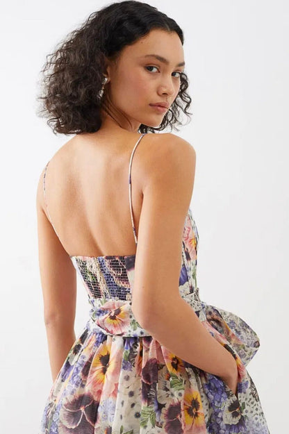 Tama Corset Midi Dress