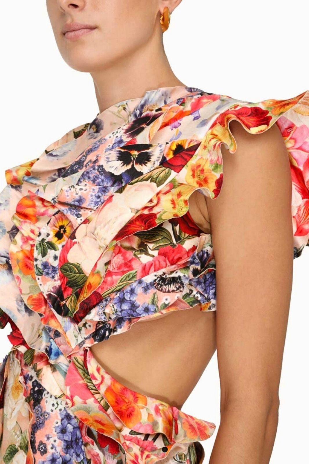 Wonderland Frill Mini Dress