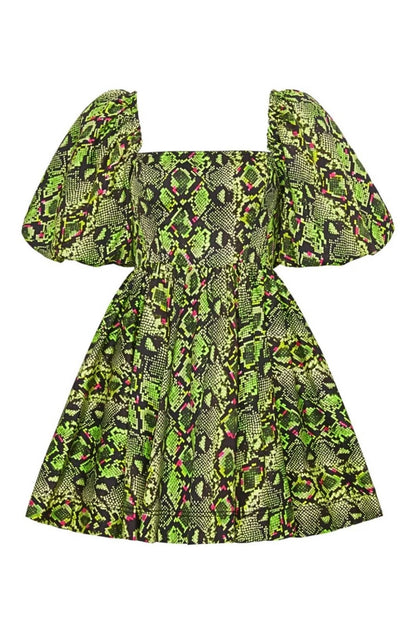 Serpentine Corset Mini Dress