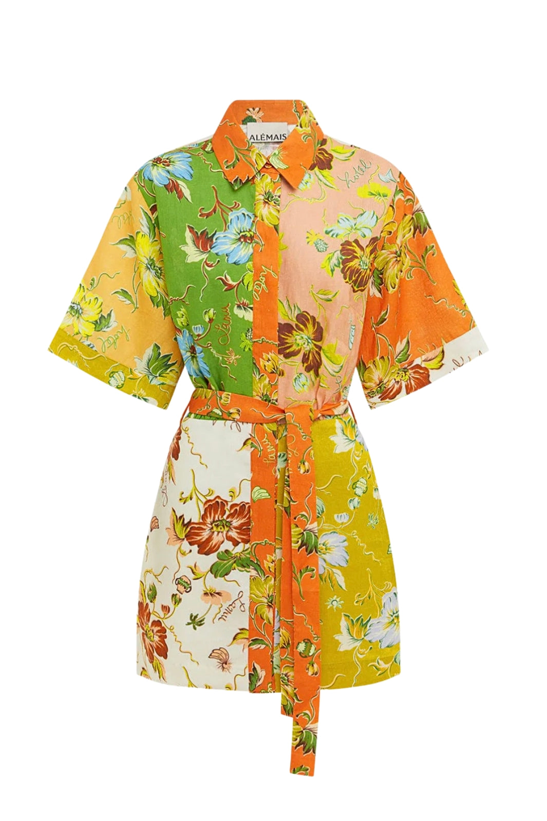 Hotel Lamu Spliced Mini Dress